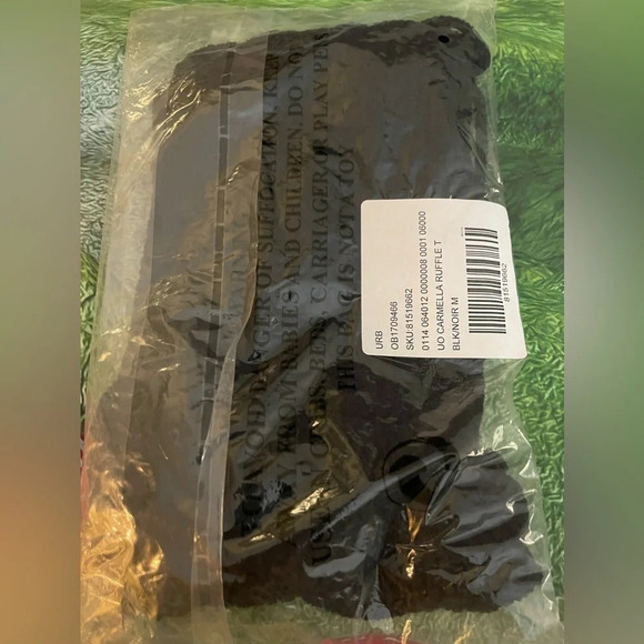 UO Carmella Lace-Up Sweater Tank Top, Black, Small and Medium Sizes, NWT - Picture 8 of 8